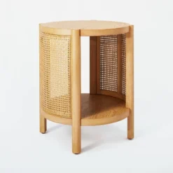Portola Hills Woven Accent Table - Threshold™ Designed With Studio McGee -Furniture Supplies Store GUEST 01d0c929 8f40 4501 a180 ad0f5b38117e