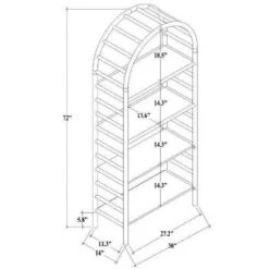 72" Holladay Curved Wooden Bookcase - Threshold™ Designed With Studio McGee 23 72" Holladay Curved Wooden Bookcase - Threshold™ Designed With Studio McGee -Furniture Supplies Store GUEST 02d306c2 b728 424b 85ec e8a3f4144d26