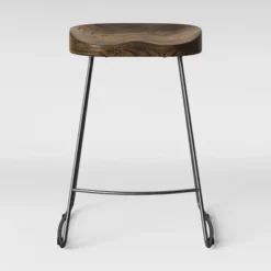 Hull Low Back Wood/Metal Counter Height Barstool - Threshold™ 13 Hull Low Back Wood/Metal Counter Height Barstool - Threshold™ -Furniture Supplies Store GUEST 040349e4 7c2c 4c7a 9366 ac2e6b508b93