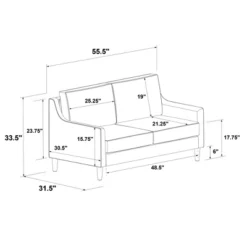 Prescott Loveseat - Threshold™ -Furniture Supplies Store GUEST 0562b811 53b5 4468 9b10 5a270f47b7c4
