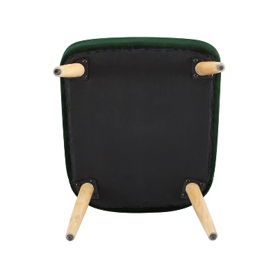 Chelidon Velvet Slipper Chair Green - Threshold™ 7 Chelidon Velvet Slipper Chair Green - Threshold™ - Image 5