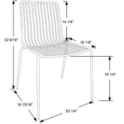 Set Of 2 Sodra Rounded Seat Wire Dining Chair Black - Threshold™ -Furniture Supplies Store GUEST 0f828125 acf9 421a 891b 2b59dd6df491