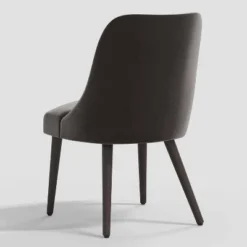Geller Modern Dining Chair In Shiny Velvet Mystere - Threshold™ -Furniture Supplies Store GUEST 10575c00 a68f 491a 93ef e8997d580d80