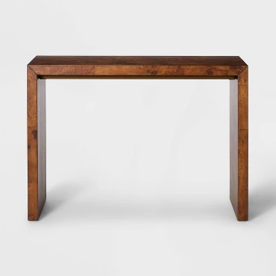 Ogden Burled Wood Console Table - Threshold™ Designed With Studio McGee 4 Ogden Burled Wood Console Table - Threshold™ Designed With Studio McGee - Image 2
