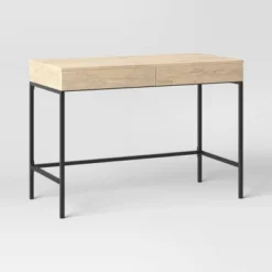 Loring Wood Writing Desk With Drawers And Charging Station - Threshold™ 25 Loring Wood Writing Desk With Drawers And Charging Station - Threshold™ -Furniture Supplies Store GUEST 179e5fa9 f7ca 441d b11a aee71a298562