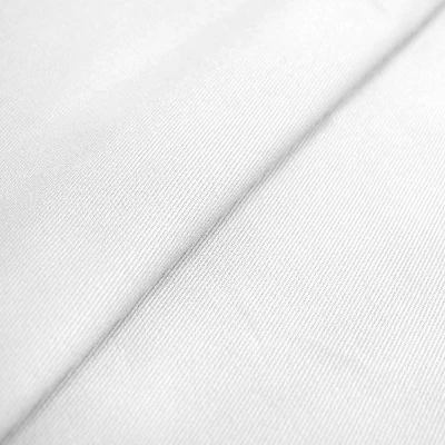 Samy Skirted Slipcover Dining Chair Twill White - Threshold™ 7 Samy Skirted Slipcover Dining Chair Twill White - Threshold™ - Image 5