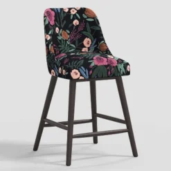 Geller Counter Height Barstool In Floral - Threshold™ -Furniture Supplies Store GUEST 1eee3d17 d0c8 46a0 b3ab 605d59e3742e