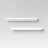 2pc Traditional Wall Shelf Set White - Threshold™ 2 2pc Traditional Wall Shelf Set White - Threshold™ -Furniture Supplies Store GUEST 25b9ca45 a7d7 42e9 a599 48950042bb35