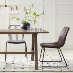 Bowden Faux Leather Dining Chairs - Threshold™ 13 Bowden Faux Leather Dining Chairs - Threshold™ -Furniture Supplies Store GUEST 282deedc 06c1 4d46 b2fb 2fd8f54c5245