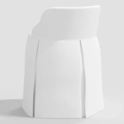 Quin Vanity Chair Twill White - Threshold™ -Furniture Supplies Store GUEST 297b7d90 2126 4c56 b7fb 5ad9f71b10dc