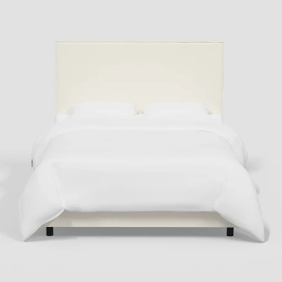 Fanie French Seam Slipcover Bed In Cotton Twill - Threshold™ 3 Fanie French Seam Slipcover Bed In Cotton Twill - Threshold™