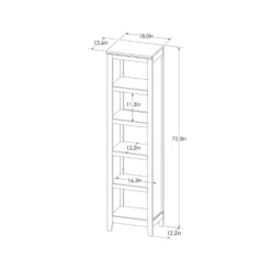 72" Carson Narrow Bookcase - Threshold 16 72" Carson Narrow Bookcase - Threshold -Furniture Supplies Store GUEST 2f5b1add e3dc 46cd a227 07b43a380bc4
