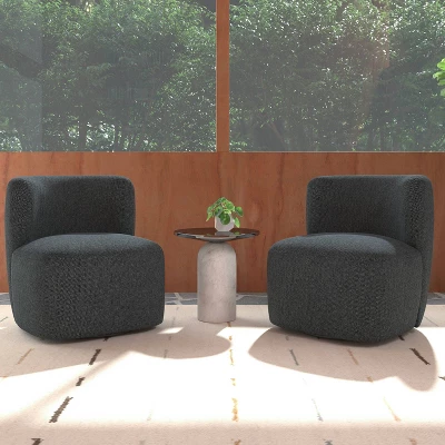 Neko Swivel Chair In Tweed - Threshold™ 11 Neko Swivel Chair In Tweed - Threshold™ - Image 9