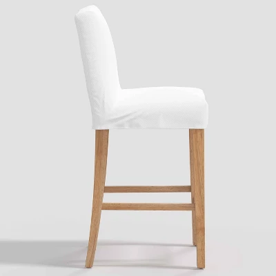 Nazanin Slipcover Barstool Twill White - Threshold™ 3 Nazanin Slipcover Barstool Twill White - Threshold™