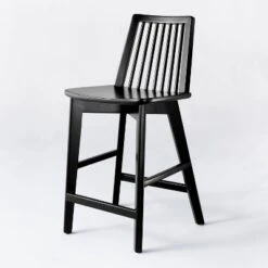 Linden Modified Windsor Wood Counter Height Barstool - Threshold™ Designed With Studio McGee -Furniture Supplies Store GUEST 3fda3172 f988 4187 9231 f1d74293e6cb