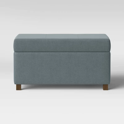 Essex Double Storage Ottoman - Threshold™ 8 Essex Double Storage Ottoman - Threshold™ - Image 6