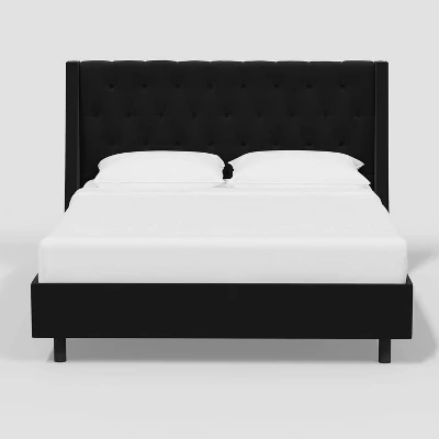 Gilford Wingback Platform Bed In Velvet - Threshold™ 3 Gilford Wingback Platform Bed In Velvet - Threshold™