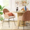 Landis Woven Backed Dining Chair With Cushion Natural - Threshold™ 1 Landis Woven Backed Dining Chair With Cushion Natural - Threshold™ -Furniture Supplies Store GUEST 487e79b6 98c0 4a05 9181 91b4a3ddc08c
