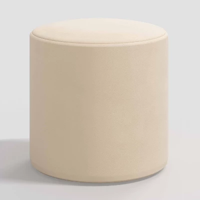 Round Thalia Ottoman In Velvet - Skyline Furniture 13 Round Thalia Ottoman In Velvet - Skyline Furniture - Image 11