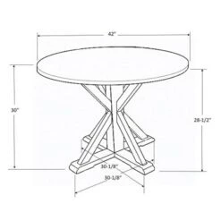 42" Litchfield Round Dining Table - Threshold™ -Furniture Supplies Store GUEST 4e260b1e e098 4c94 aa81 80d76669bb73