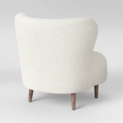 Maxton Modern Faux Sherling Wingback Chair White - Threshold™ 9 Maxton Modern Faux Sherling Wingback Chair White - Threshold™ -Furniture Supplies Store GUEST 51fa4292 baf8 4dab bb54 e98087186e68