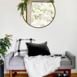 Verken Mid Century Modern Settee Bench - Threshold™ 21 Verken Mid Century Modern Settee Bench - Threshold™ -Furniture Supplies Store GUEST 53e43629 fa4d 4f8e b805 dc6a74a97c71