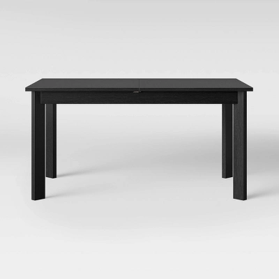 Bombelli Modern Extendable Dining Table Black - Threshold™ 6 Bombelli Modern Extendable Dining Table Black - Threshold™ - Image 4