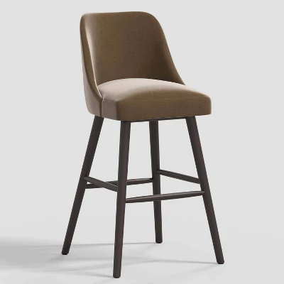 Geller Modern Counter Height Barstool In Shiny Velvet - Threshold™ 12 Geller Modern Counter Height Barstool In Shiny Velvet - Threshold™ - Image 10