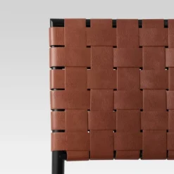 Wellfleet Woven Faux Leather Metal Base Counter Height Barstool - Threshold™ 14 Wellfleet Woven Faux Leather Metal Base Counter Height Barstool - Threshold™ -Furniture Supplies Store GUEST 600d4296 a27d 474b 916f d7e59a94ae23