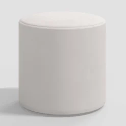 Round Thalia Ottoman In Velvet - Skyline Furniture 23 Round Thalia Ottoman In Velvet - Skyline Furniture -Furniture Supplies Store GUEST 64a48b94 bdaa 4a7e 91bf 9e53cf158664