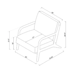 Esters Wood Armchair - Threshold™ 20 Esters Wood Armchair - Threshold™ -Furniture Supplies Store GUEST 671b808a 0f51 4b1b 8bb1 34be7d271a3c