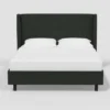 Antwerp Wingback Platform Bed In Linen - Threshold™