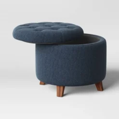 Tufted Round Storage Ottoman - Threshold -Furniture Supplies Store GUEST 6af4d5ac 1729 492b 9ab7 ed7a4a926334