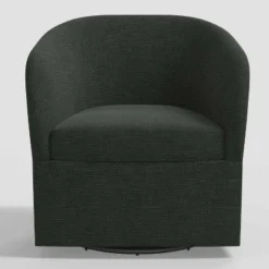 Rhea Swivel Chair In Linen - Thresholdâ˘