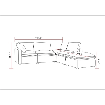 5pc Allandale Modular Sectional Sofa Set - Project 62™ 8 5pc Allandale Modular Sectional Sofa Set - Project 62™ - Image 6