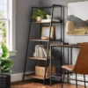 60" Loring 4 Shelf Trestle Bookshelf Walnut - Threshold™ -Furniture Supplies Store GUEST 704cf76f e96c 41bf b472 b1272e1ee037