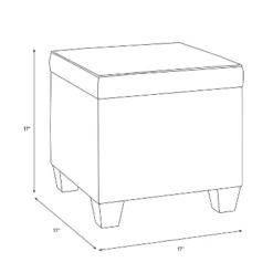 Ottoman Velvet - Skyline Furniture -Furniture Supplies Store GUEST 7436bd5b 32d0 4025 9315 1ae5d1e69f02