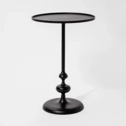 Londonberry Turned Metal Accent Table Black - Threshold 20 Londonberry Turned Metal Accent Table Black - Threshold -Furniture Supplies Store GUEST 78009dd0 dddf 4ac6 a4fc d2665f9d9972