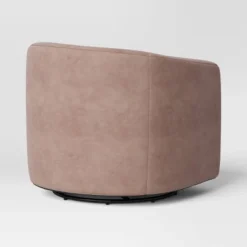 Large Aveline Swivel Chair Blush Velvet - Threshold™ -Furniture Supplies Store GUEST 7bd7176f cd5d 4885 8265 b01bb2a44f39