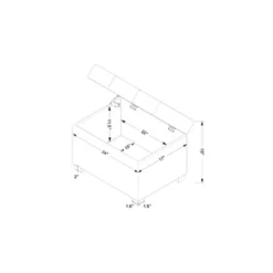 Essex Single Storage Ottoman - Threshold™ -Furniture Supplies Store GUEST 7daf8fb7 ace4 4731 8dd9 6933718d7b73
