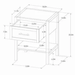 Warwick End Table With Drawer - Threshold™ -Furniture Supplies Store GUEST 805b71d7 700e 4f68 9d70 a2d9d31e0609