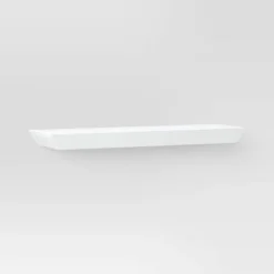 Wedge Shelf With Rod Bracket White - Threshold™ -Furniture Supplies Store GUEST 8614ec0e bacc 4228 9a29 d978d929ce2a