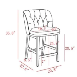 Winfall Tufted Barrel Counter Height Barstool Linen - Threshold™ 13 Winfall Tufted Barrel Counter Height Barstool Linen - Threshold™ -Furniture Supplies Store GUEST 862591f2 c5d6 4cbd b107 373f25260e5a
