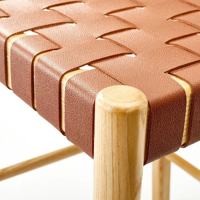 Cliff Haven Solid Wood With Woven Seat Counter Height Barstool - Threshold™ Designed With Studio McGee 6 Cliff Haven Solid Wood With Woven Seat Counter Height Barstool - Threshold™ Designed With Studio McGee - Image 4