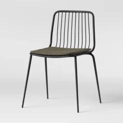 Set Of 2 Sodra Rounded Seat Wire Dining Chair Black - Threshold™ -Furniture Supplies Store GUEST 8effce97 e2dc 4fb7 9099 59ec57f76588