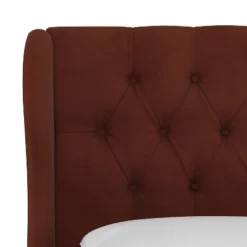 Wingback Platform Bed Velvet - Skyline Furniture 9 Wingback Platform Bed Velvet - Skyline Furniture -Furniture Supplies Store GUEST 9056210f 955a 47e0 a7a6 a46905ca425d