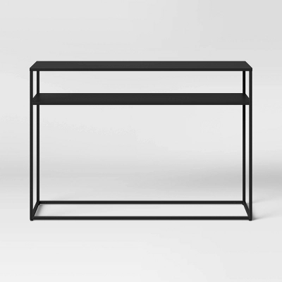 Glasgow Metal Console Black - Threshold™ 4 Glasgow Metal Console Black - Threshold™ - Image 2
