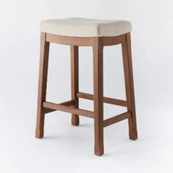 Candor Wood And Upholstered Saddle Counter Height Barstool - Threshold™ 17 Candor Wood And Upholstered Saddle Counter Height Barstool - Threshold™ -Furniture Supplies Store GUEST 9752c844 5eab 4428 9bc4 84b07e39c310