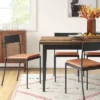 Clion Metal Dining Chair Black/Caramel Faux Leather - Threshold™ -Furniture Supplies Store GUEST 99382131 55c2 4fb5 a1c6 ef68432b32b7