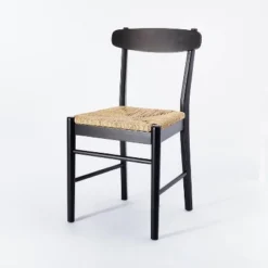 Logan Wood Dining Chair With Woven Seat - Threshold™ Designed With Studio McGee -Furniture Supplies Store GUEST a48fd9e6 3c2f 437a bb66 70671f884474